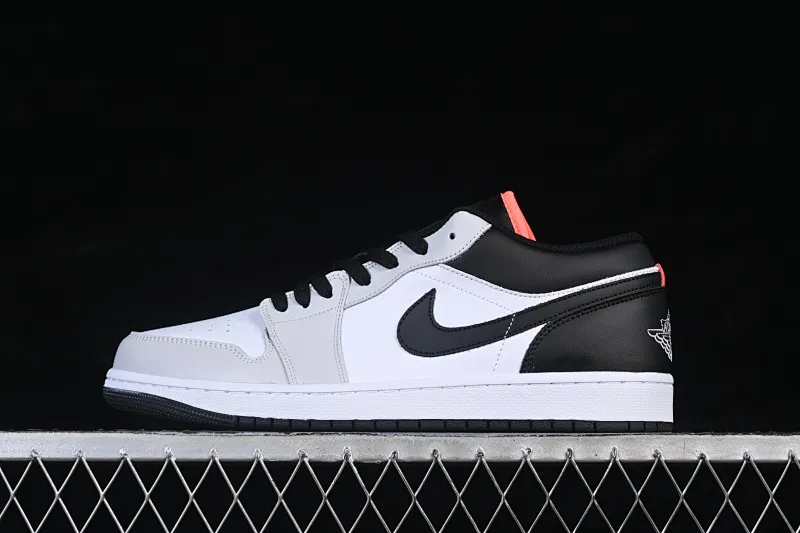 All categories Air Jordan Jordan series basketball shoes Air Jordan 1 Low Air Jordan 1 Low AJ1 Joe 1 white gray black hook low-top retro culture basketball shoes 553558-045